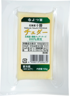 よつ葉北海道十勝 チェダー 100g