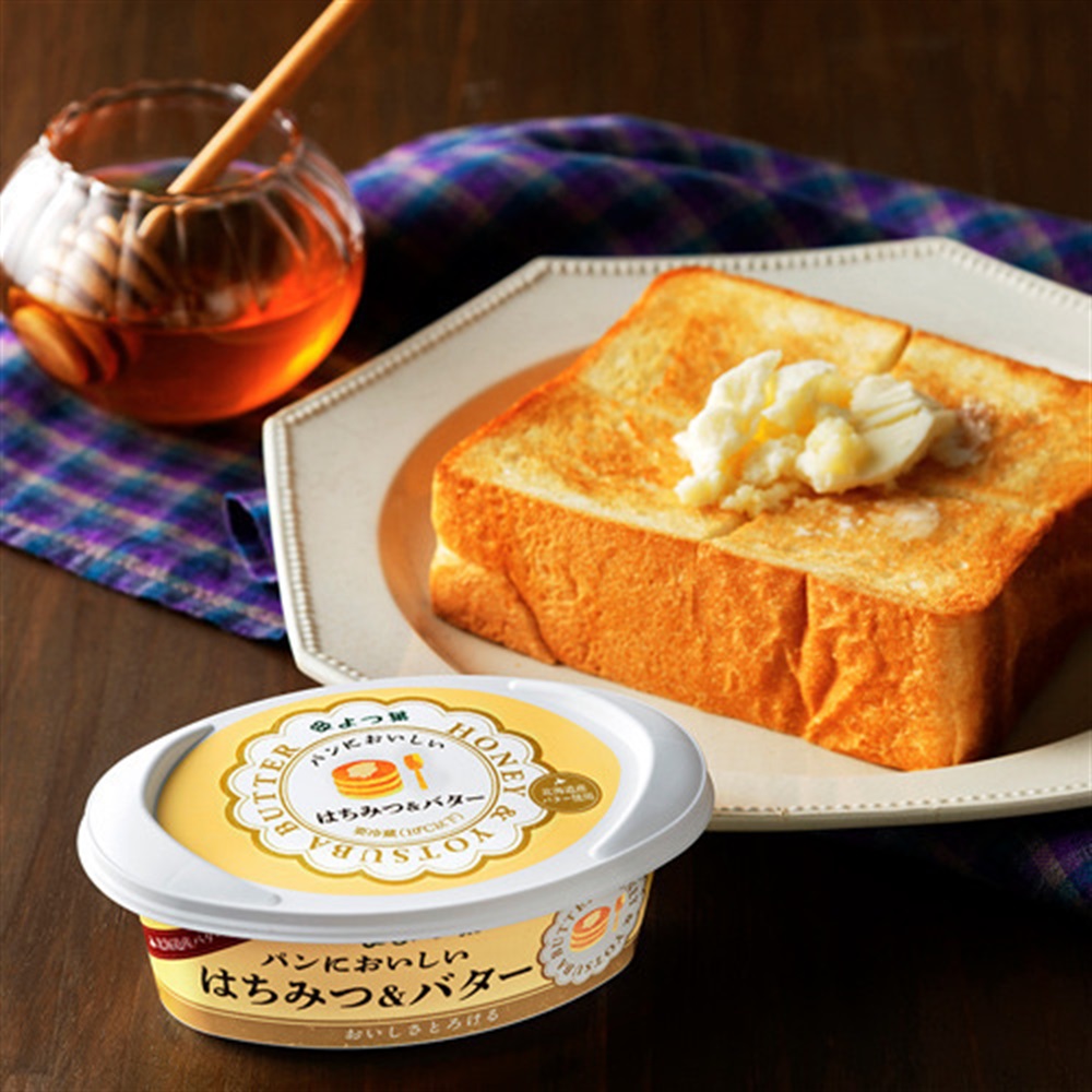 よつ葉パンにおいしいはちみつ＆バター（100ｇ）の商品画像